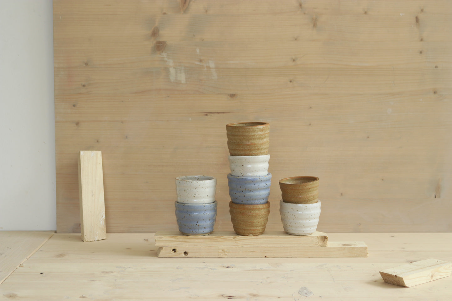 Swirly cup / in maple