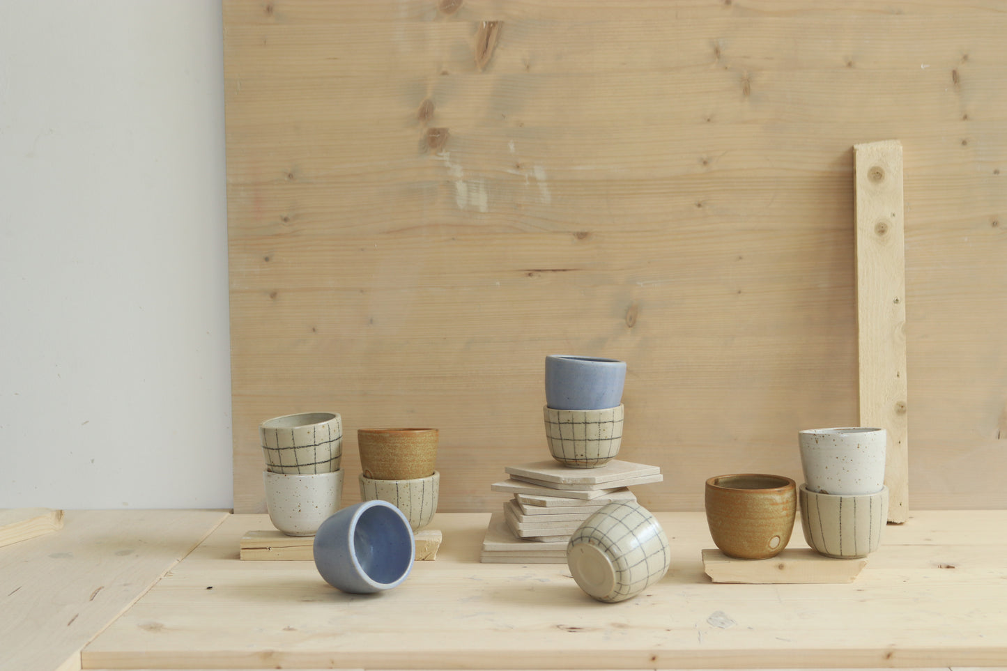 Sip cup / in blue