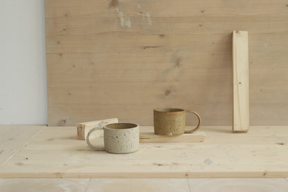 D mug / raw + maple