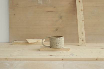D mug / raw + maple