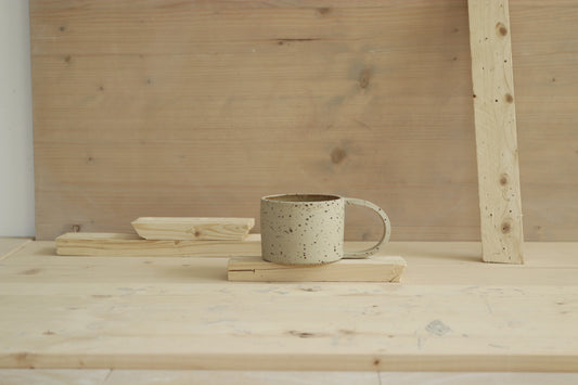 D mug / raw + maple