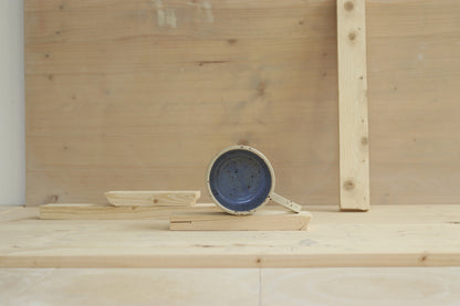D mug / raw + blue