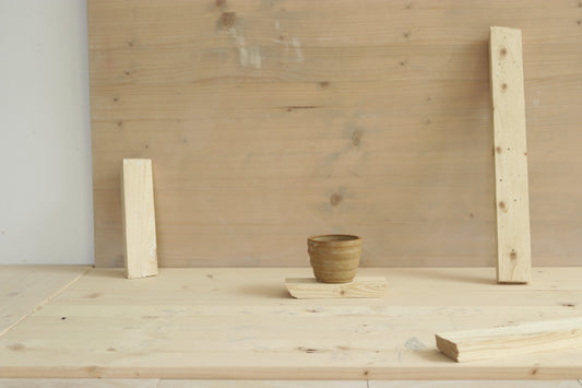 Swirly cup / in maple